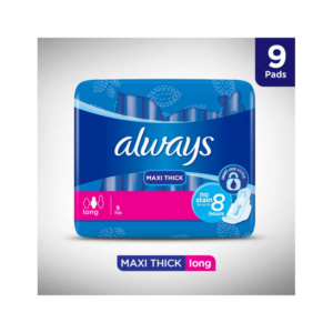 Always  Maxi Thick Soft Like Cotton Long  9 Pads