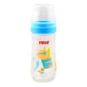 Farlin Crystal Clear Feeding Bottle Large 6M+ 240Ml Blue