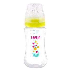 Farlin Crystal Clear Feeding Bottle Large 6M+ 270Ml Yellow