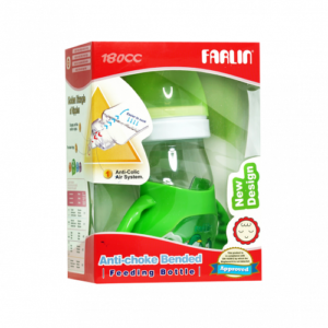 Farlin Anti-Choke Bended Feeding Bottle 180 Ml
