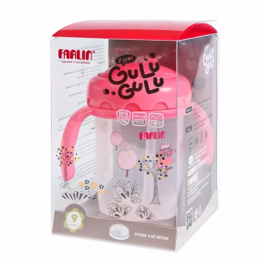 Farlin Drinking Cup straw 240 Ml