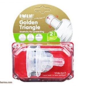 Farlin  Golden Triangle Strethchy Fur-Preventing Nipple Step 2 3M+