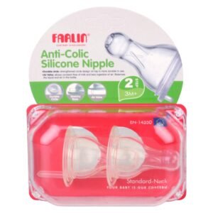 Farlin  Anti-Colic Silicone Nipple Step 2 3M+