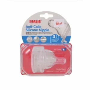 Farlin Anti-Colic Sillicon Nipple 3 Step 9M+
