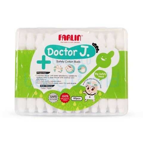 Farlin Doctor J  Safety Cotton Buds  60Pcs