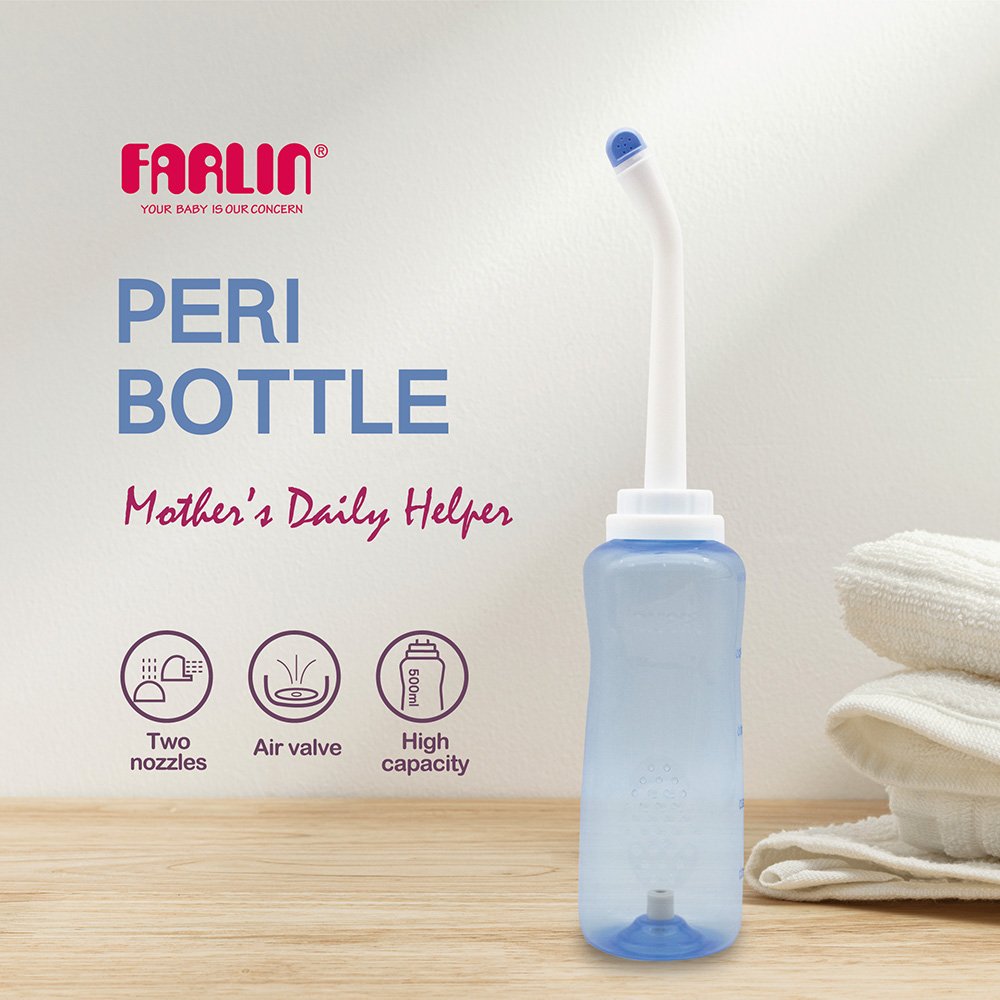 Farlin Peri Bottle Transparent & Soft  500 Ml