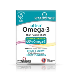 Vitabiotics Ultra Omega-3 High Purity Fish Oil 60 Capsules