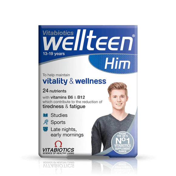 Vitabiotics Wellteen Him 13-19 Y 30 Tablets