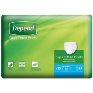 Depend Adult Slip Normal Small 15 Pcs