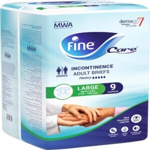 Fine Care Unisex  Large  9 Briefs