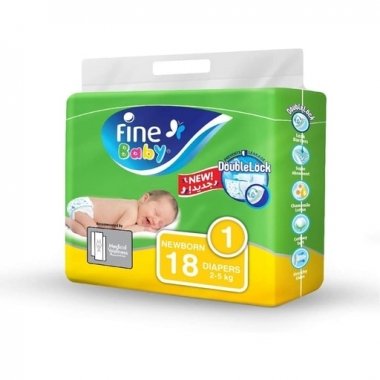 Fine Baby No (1)  18 Diapers