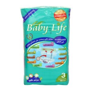 Baby Life No (3) Medium 48 Diapers