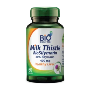 Bio Energy Tech  Milk Thistle  Biosilymarin 60 Capsules