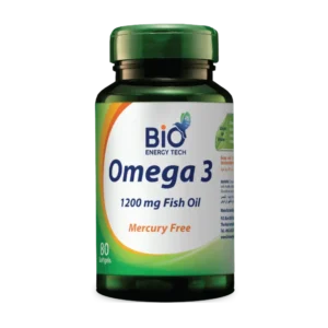 Bio Energy Tech Omega 3  1200 Mg 80 Softgels