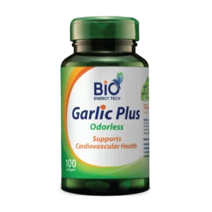 Bio Energy Tech  Garlic Plus  Odorless 100 Softgels