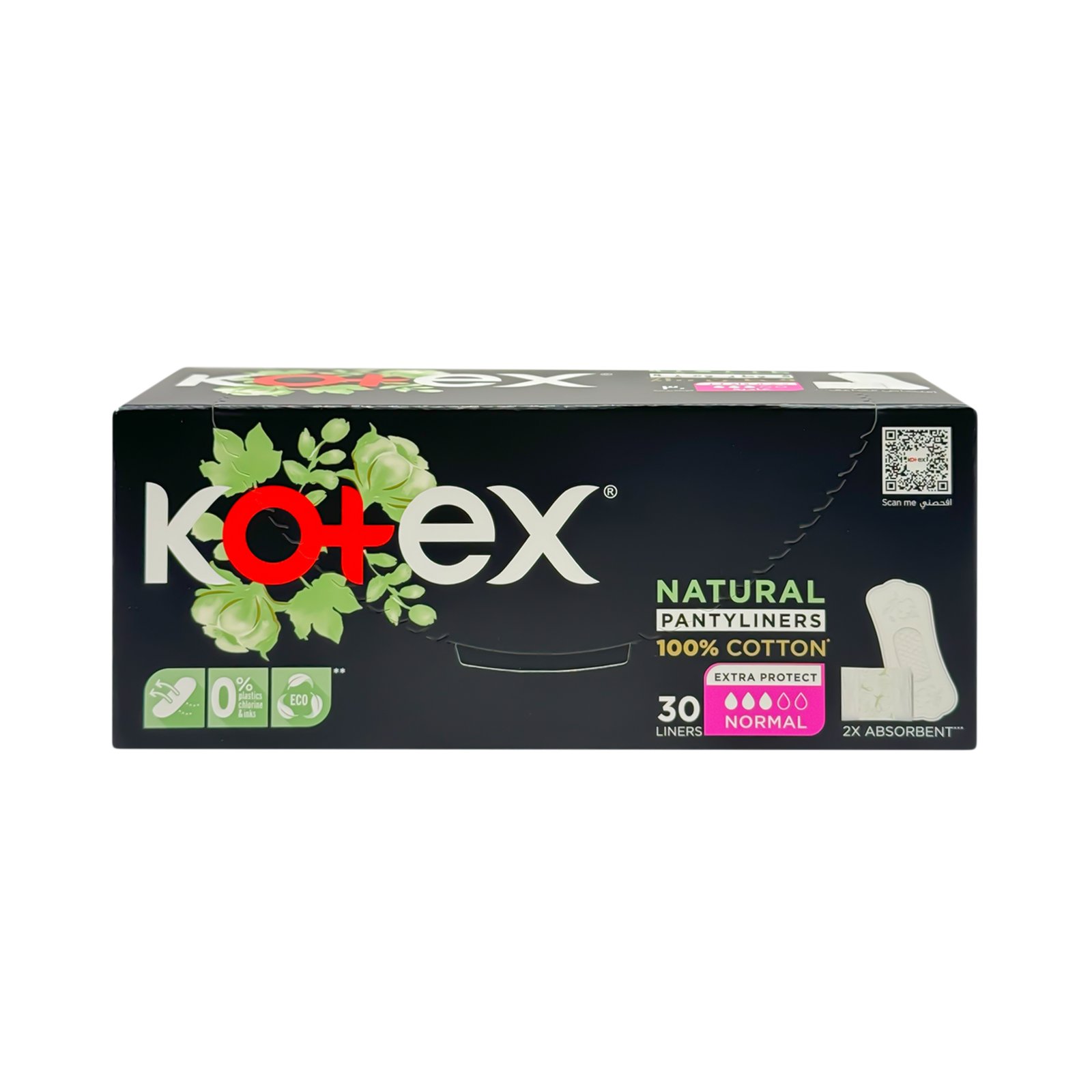 فوط يومية من كوتكس عادية (30 فوط يومية)