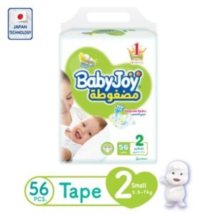 Baby Joy Diapers Size (2) For 3.5-7Kg 56 Diapers