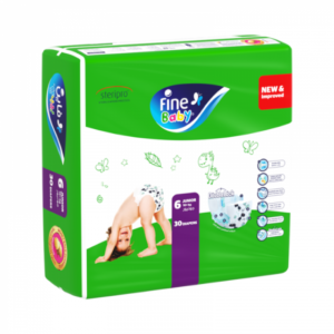Fine Baby No (6)  30 Diapers