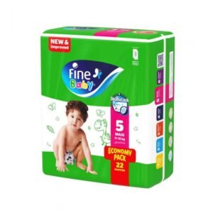 Fine Baby No (5) Maxi 11-18 Kg 22 Diapers
