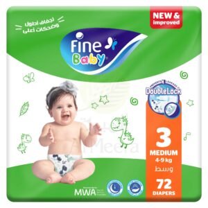 Fine Baby No (3) Medium 72 Diaper