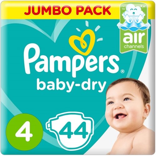 Pampers  No (4)  9-14Kg 44 Diapers
