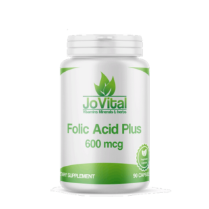 Jovital Folic Acid Plus 600 Mcg 90 Capsules