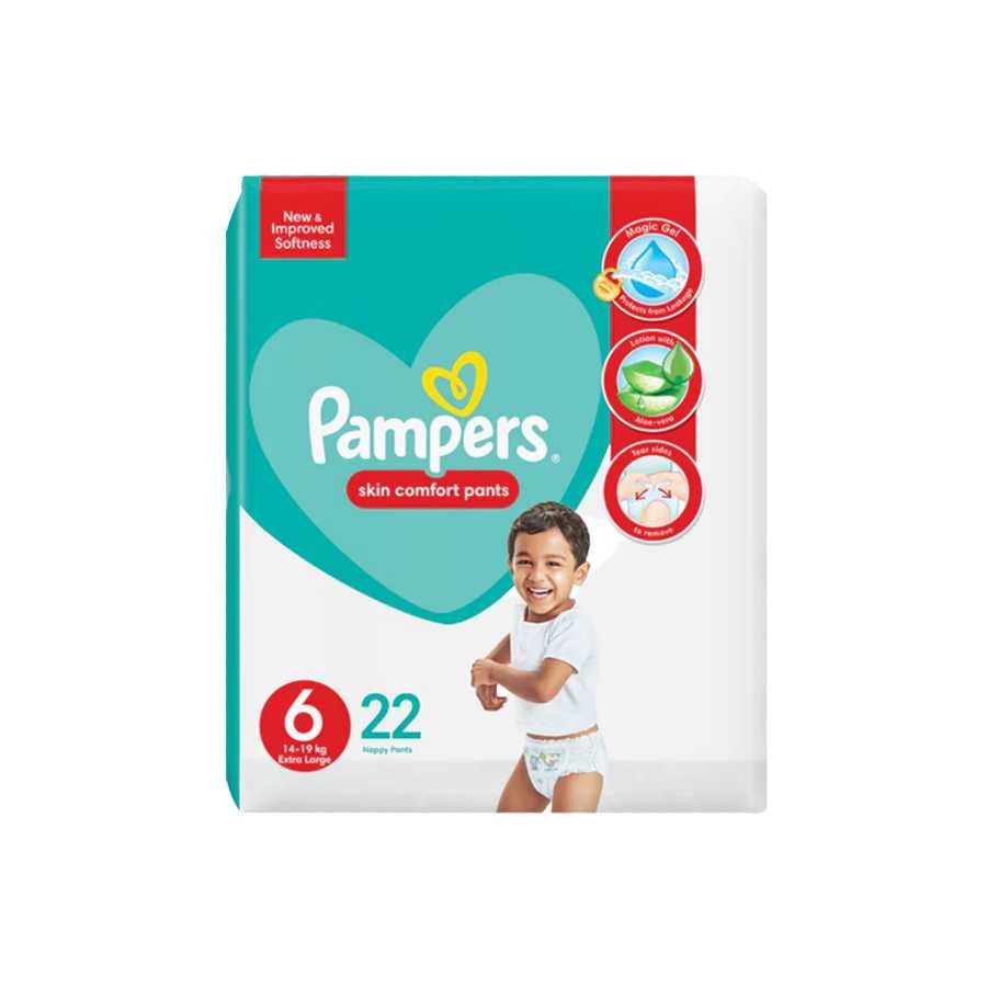 Pampers  No (6)  Pants 16+ Kg 22 Diapers