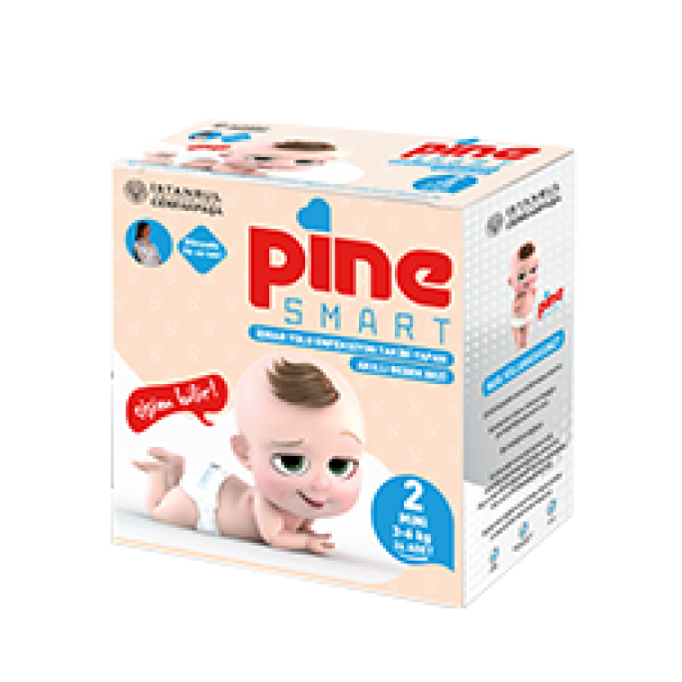 Pine Smart (2)  5-8 Kg 24 Diapers