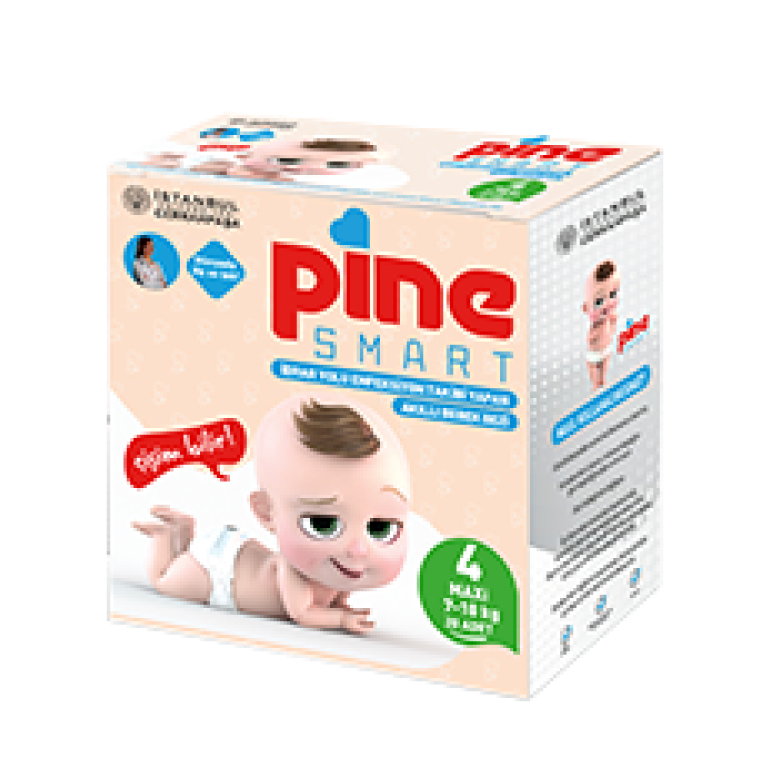 Pine Smart (4)  Maxi 7-18 Kg 20 Diapers