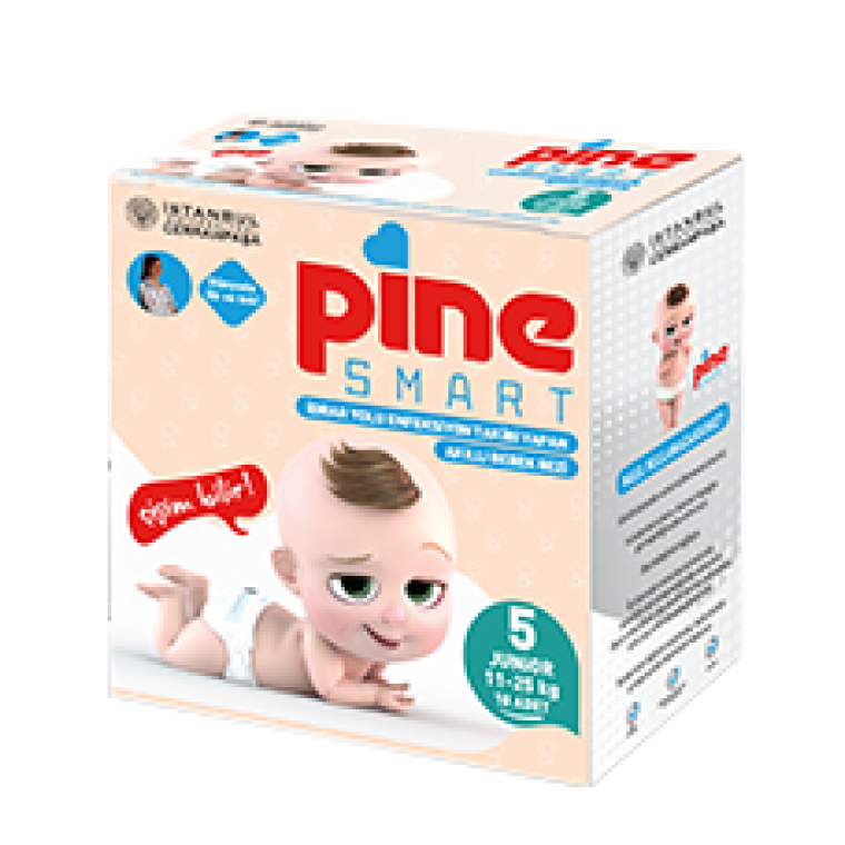 Pine Smart (5)  Junior 11-25 Kg 18 Diapers