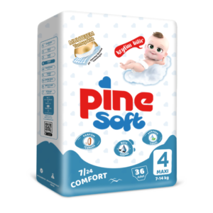 Pine Soft (4)  Maxi 7-14 Kg 36 Diapers