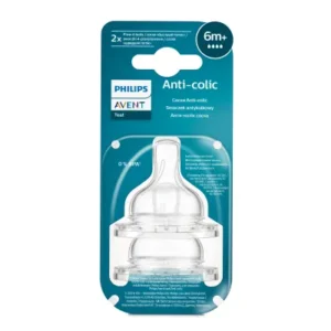 Philips Avent Anti-Colic  6m+ Fast Flow Teats 2 Pcs