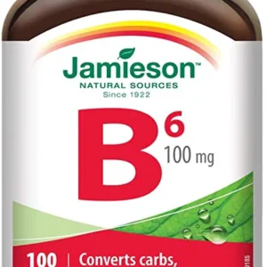 Jamieson Vitamin B6 25Mg 100 Caplets