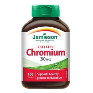 Jamieson Chelated Chromium 200 Mcg (100 Tab)