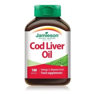 Jamieson  Cod Liver Oil 100 Softgels