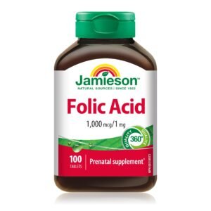 Jamieson Folic Acid 1Mg  100Tablets