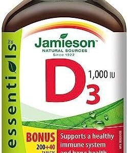 Jamieson Vit D 1000 Iu 240 Tablets