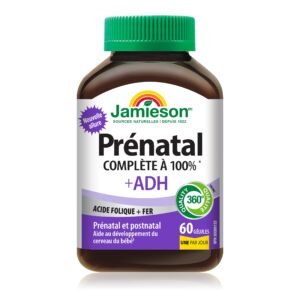 Jamieson 100% Complete Prenatal Multivitamin With  Dha 60 Softgel Capsules