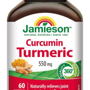 Jamieson Turmeric 550Mg 60 Capsules