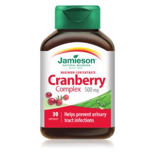 Jamieson Cranberry Complex 500Mg   30 Capsules