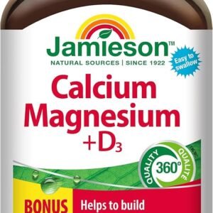 Jamieson Calcium  Magnisium + Vit D 200 Caplets