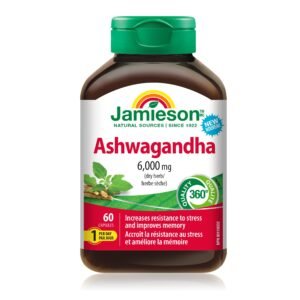 Jamieson Ashwagandha 6000Mg 60 Capsules