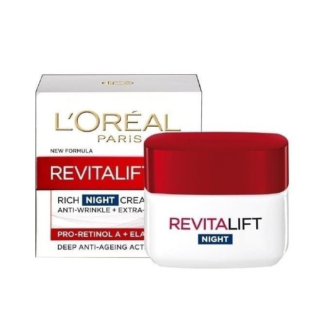 Loreal Revitalift Anti-Wrinkle Night Cream 50Ml