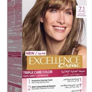 Loreal Excellence Creme Hair Color No (7.1)  Ash Blonde