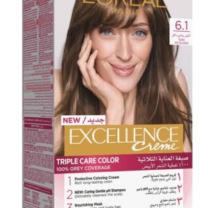 Loreal Excellence Creme Hair Color No (6.1)  Dark Ash Blonde