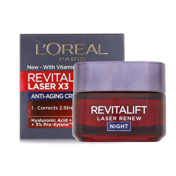 Loreal Loreal Revitalift Laser X3 Cream Night 50Ml
