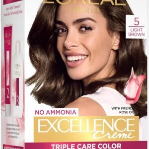 Loreal Excellence Crème Hair Color  No (5)  Light Brown