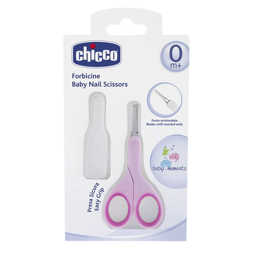Chicco Baby Nail Scissors Pink