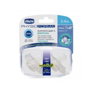 Chicco Physio Forma Mini Soft 2-6m Soother 2 Pcs
