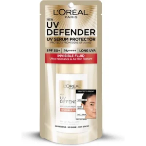 Loreal  Uv Defender Spf 50+  P++++  Invisible Fluid Sunscreen 50 Ml